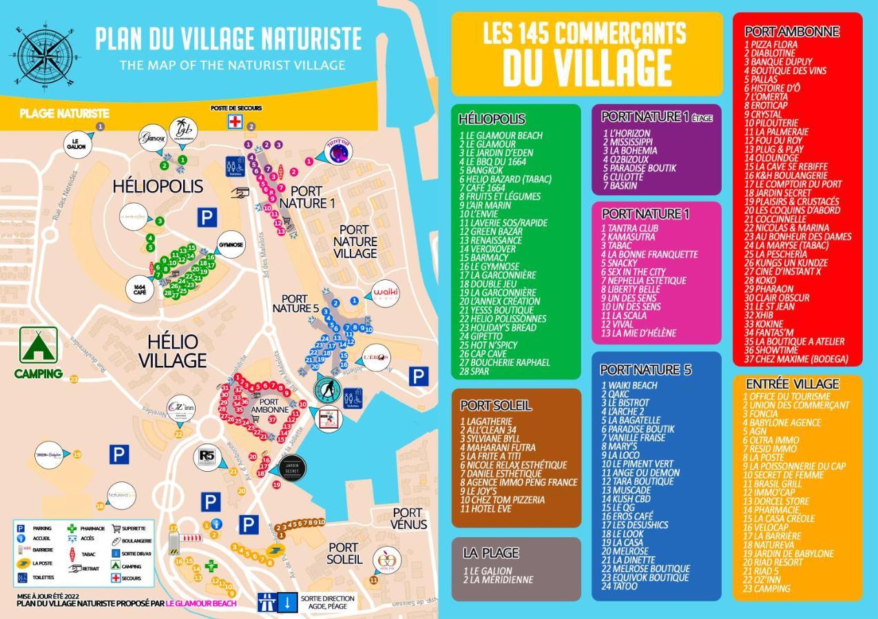 Aphrodix Village Naturiste Agde Exteriér fotografie